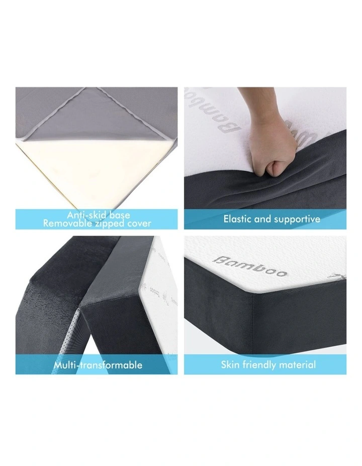 Folding Mattress in White image 6