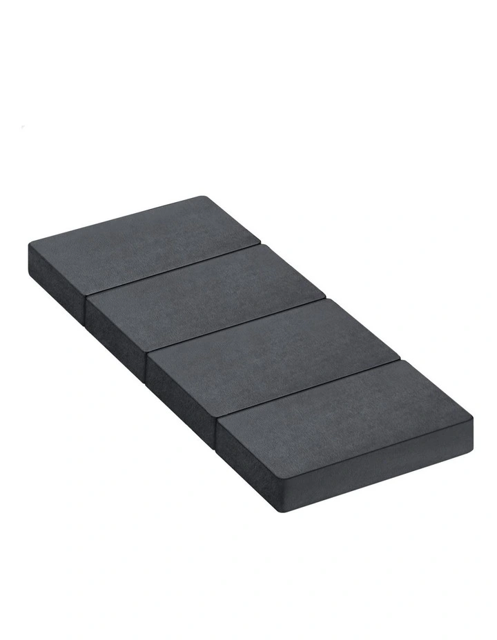 Folding Mattress in Grey image 1