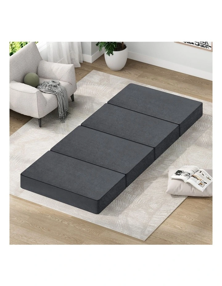 Folding Mattress in Grey image 2