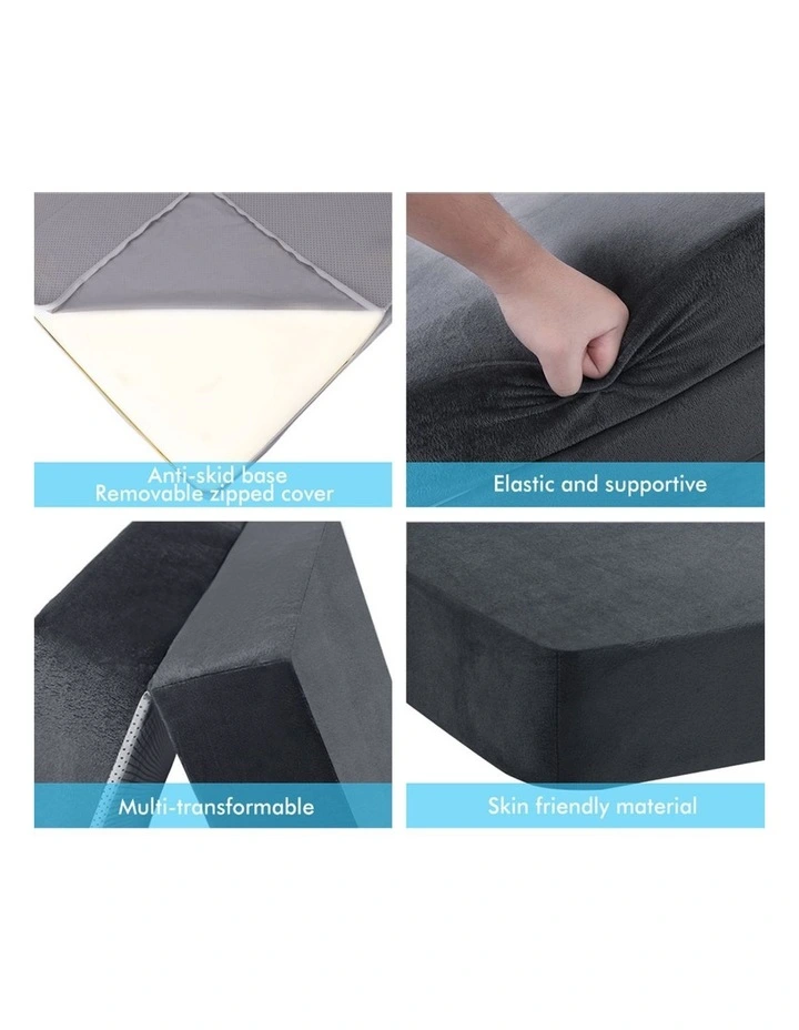 Folding Mattress in Grey image 6