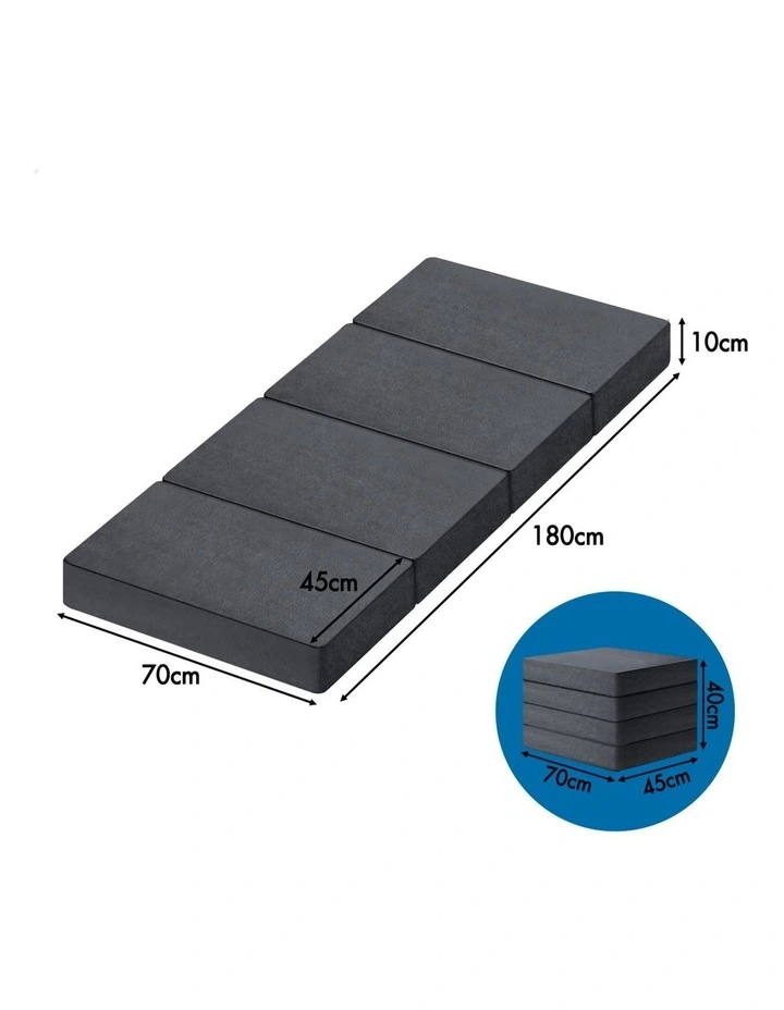 Folding Mattress in Grey image 7