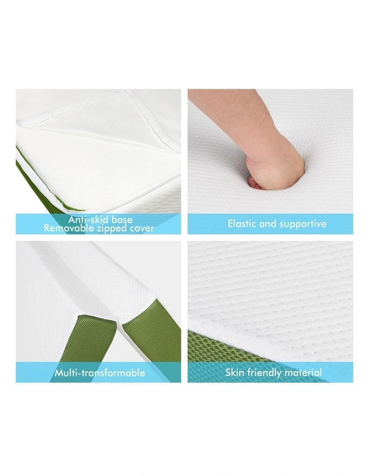 Folding Mattress in White image 6