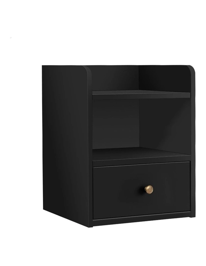Bedside Table in Black image 1