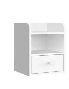 Bedside Table in White