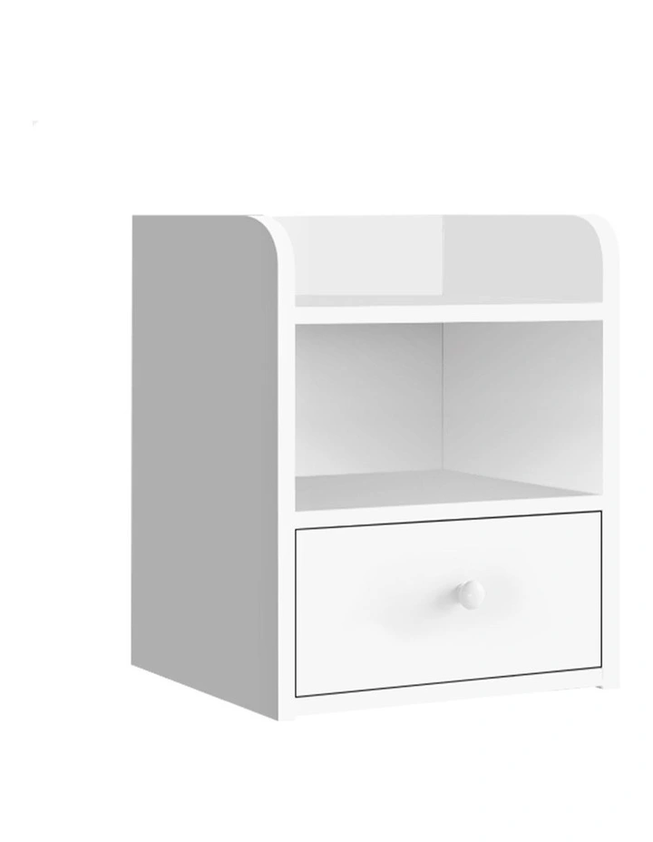Bedside Table in White image 1