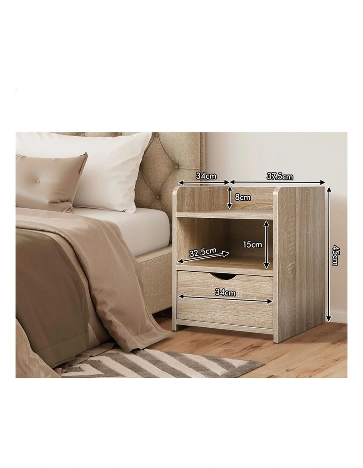 Bedside Table in Wood image 6