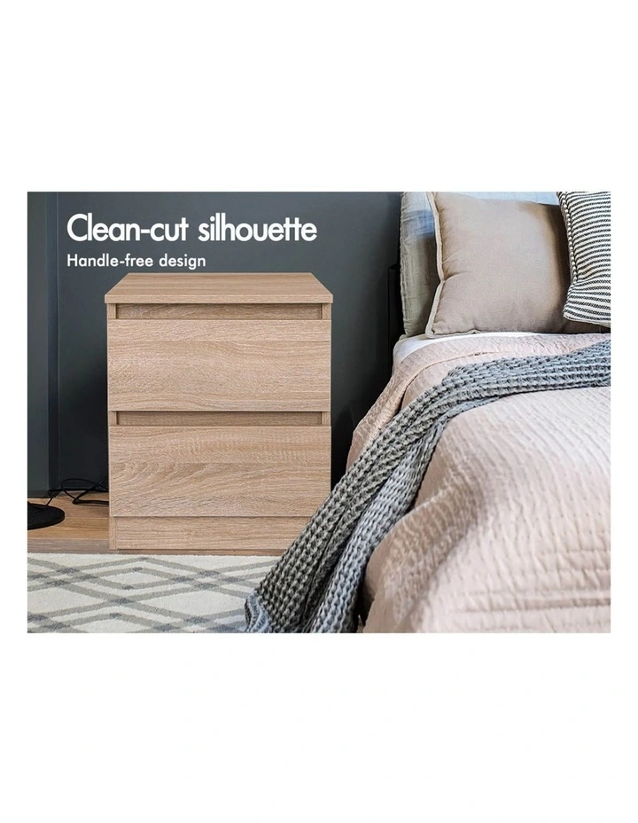 Bedside Storage Table in Wood image 6