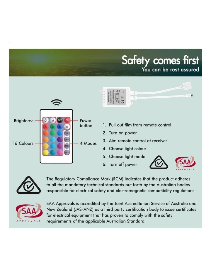 Led Gloss Bedside Table in White image 6