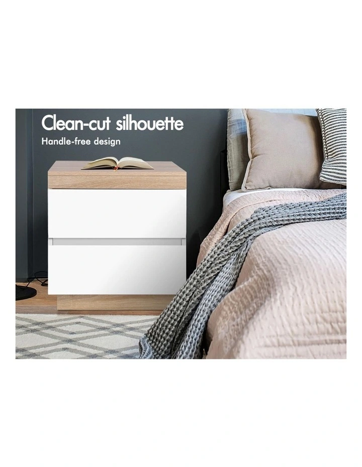 Bedside Table 2 Piece in Multi image 4