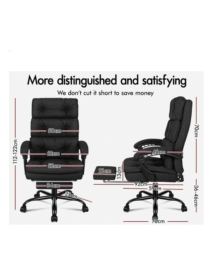 Executive Office Chair in Black image 5