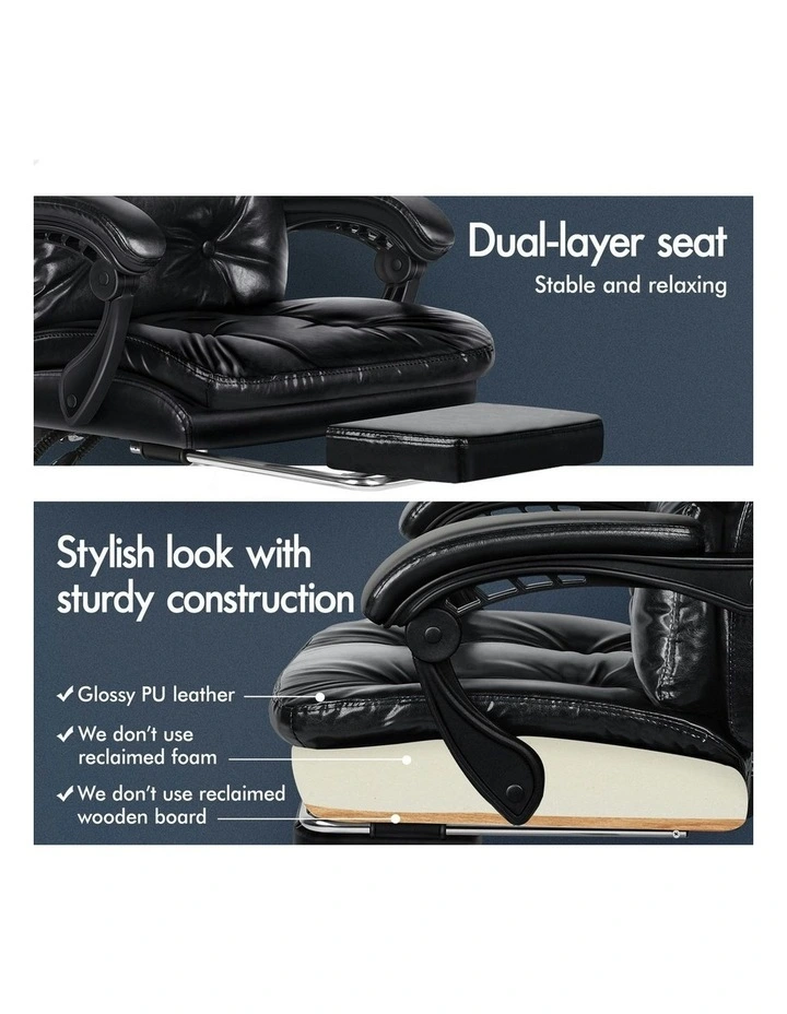 Executive Office Chair in Black image 3