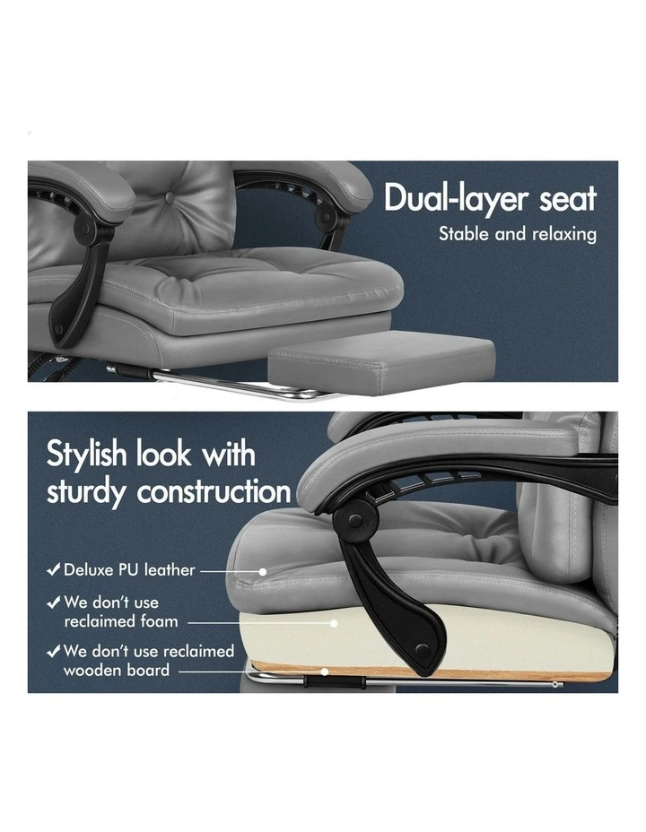 Executive Office Chair in Grey image 4