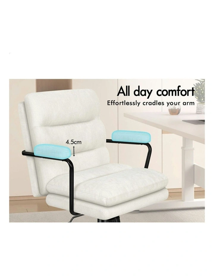 Executive Office Chair in Beige image 6