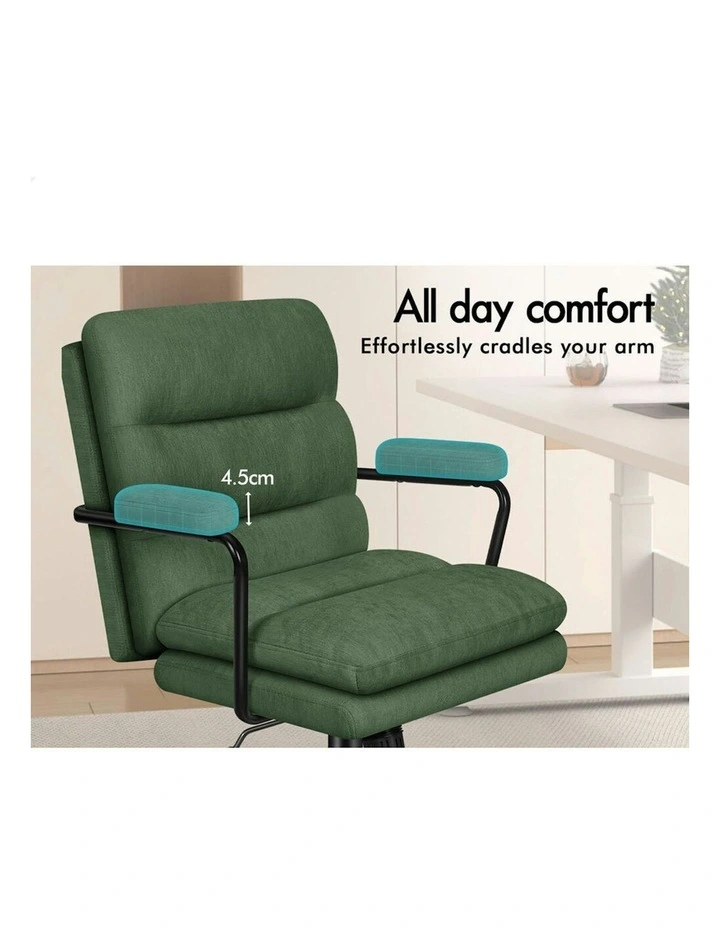 Ergonomic Executive Office Chair in Green image 6