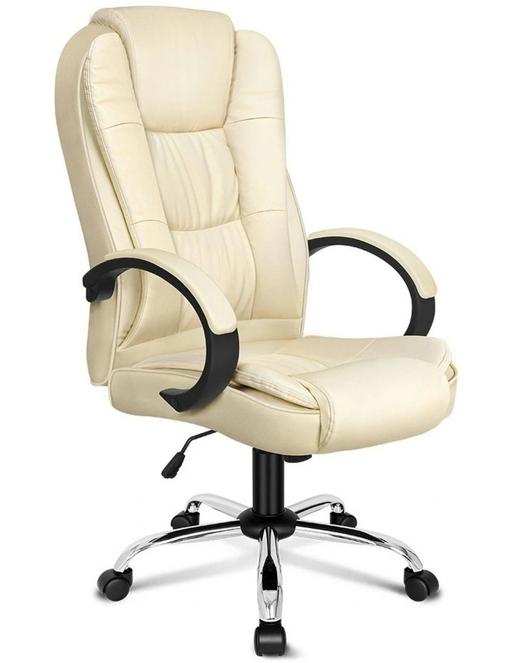 Office Chair in Beige image 1