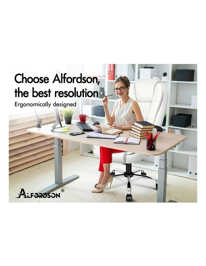 Office Chair in White image 2