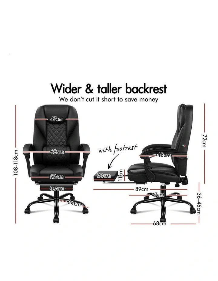 Executive Office Chair in Black image 7