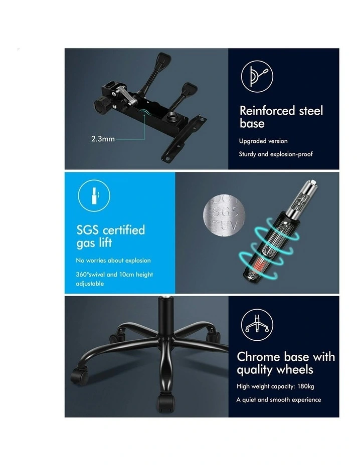 Executive Office Chair in Black image 6