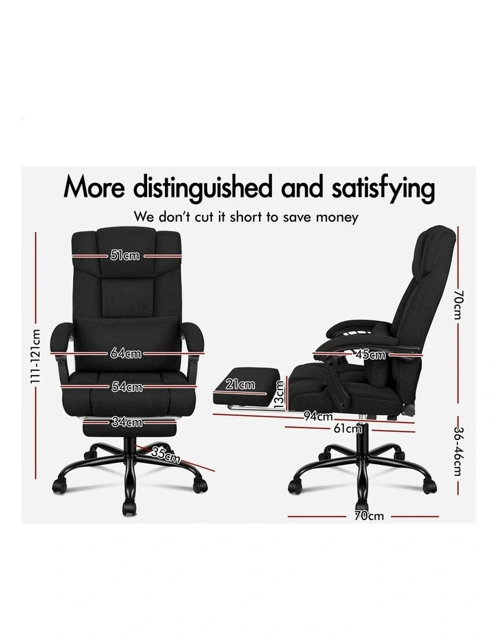 Executive Office Chair in Black image 7