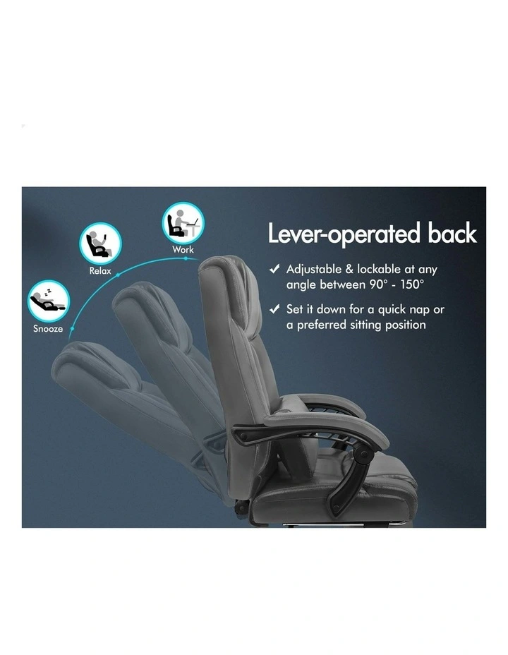 Executive Office Chair in Grey image 5