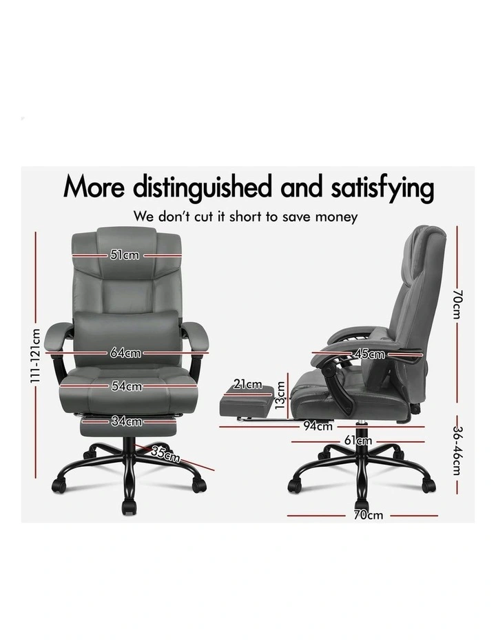 Executive Office Chair in Grey image 7