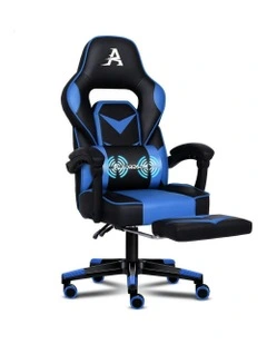 Lumbar Massage Gaming Chair in Multi
