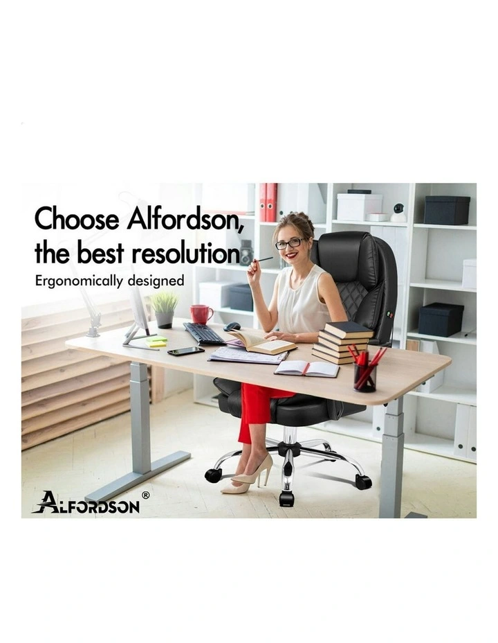 Massage Office Chair in Black image 2