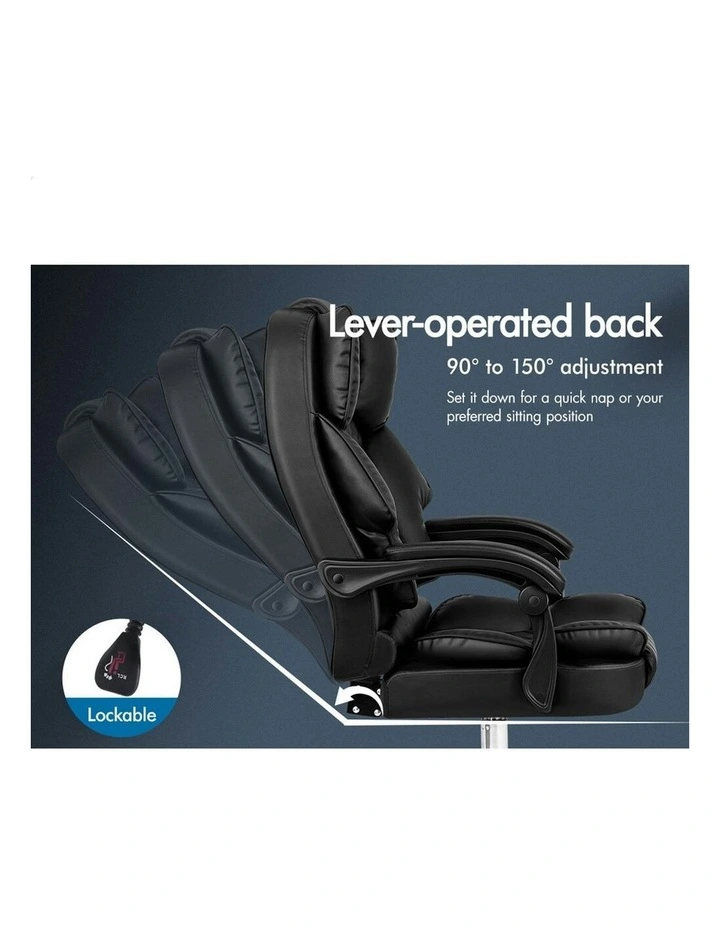 Massage Office Chair in Black image 7