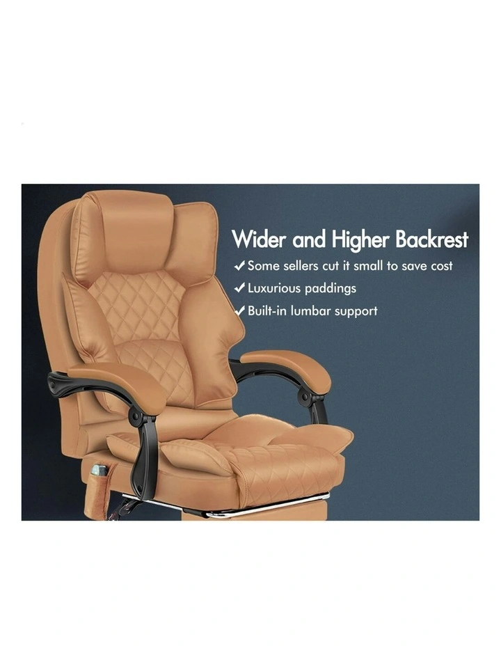 Office Chair in Brown image 3