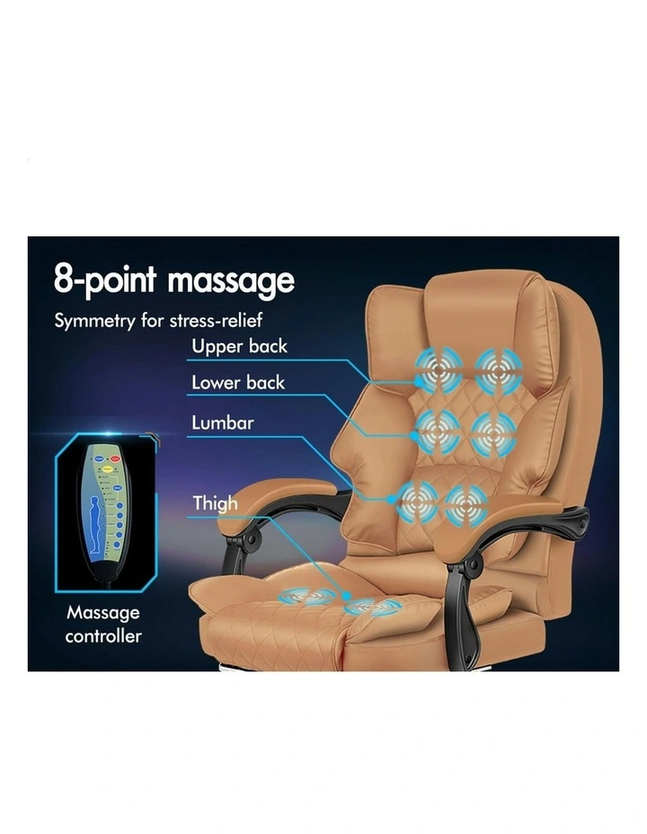 Office Chair in Brown image 4