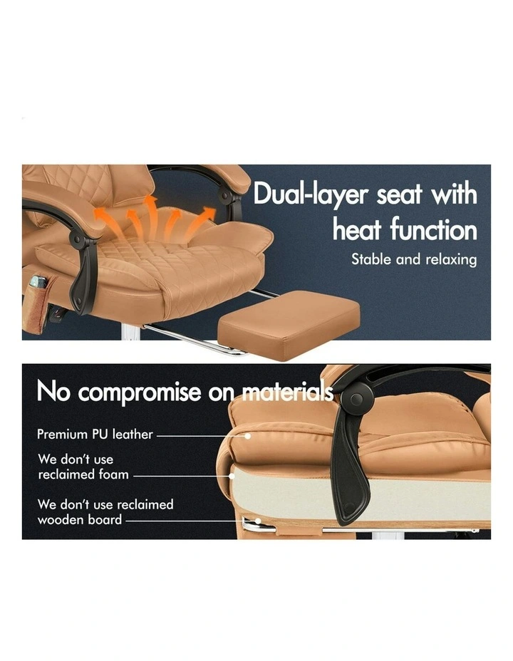 Office Chair in Brown image 5