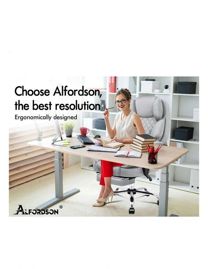 Office Chair in Grey image 2