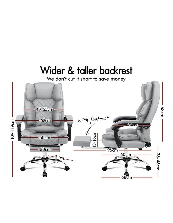 Office Chair in Grey image 6