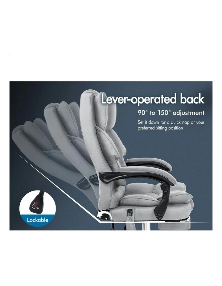 Office Chair in Grey image 7