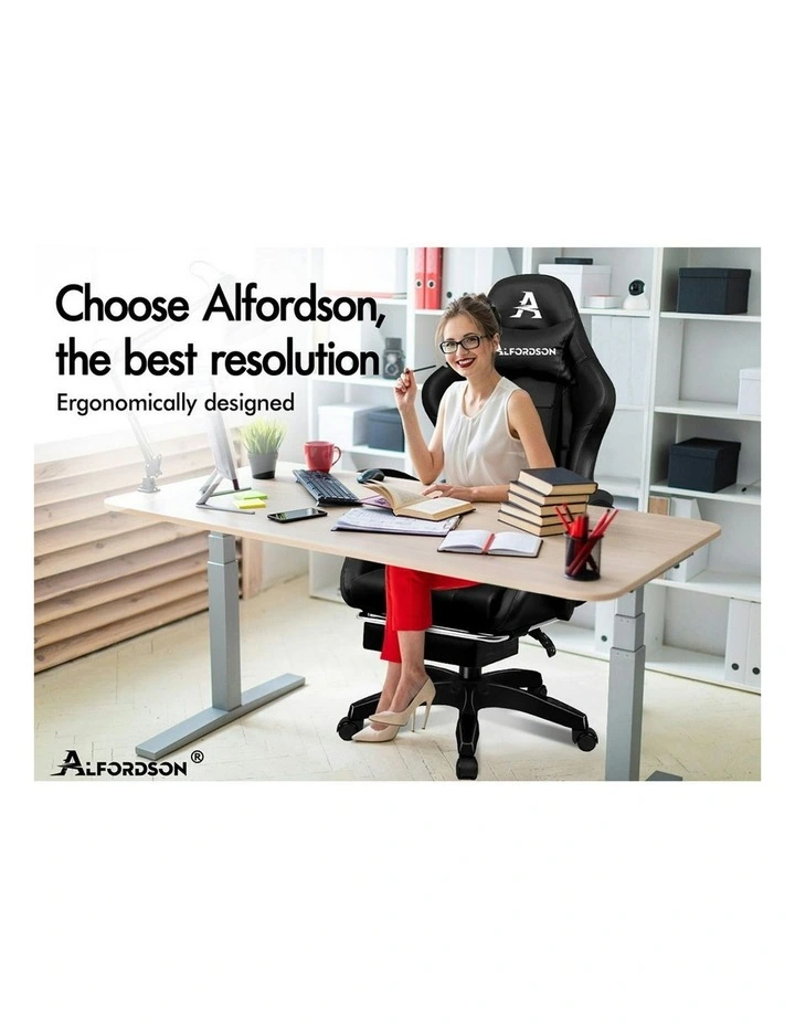 Gaming Chair in Black image 2