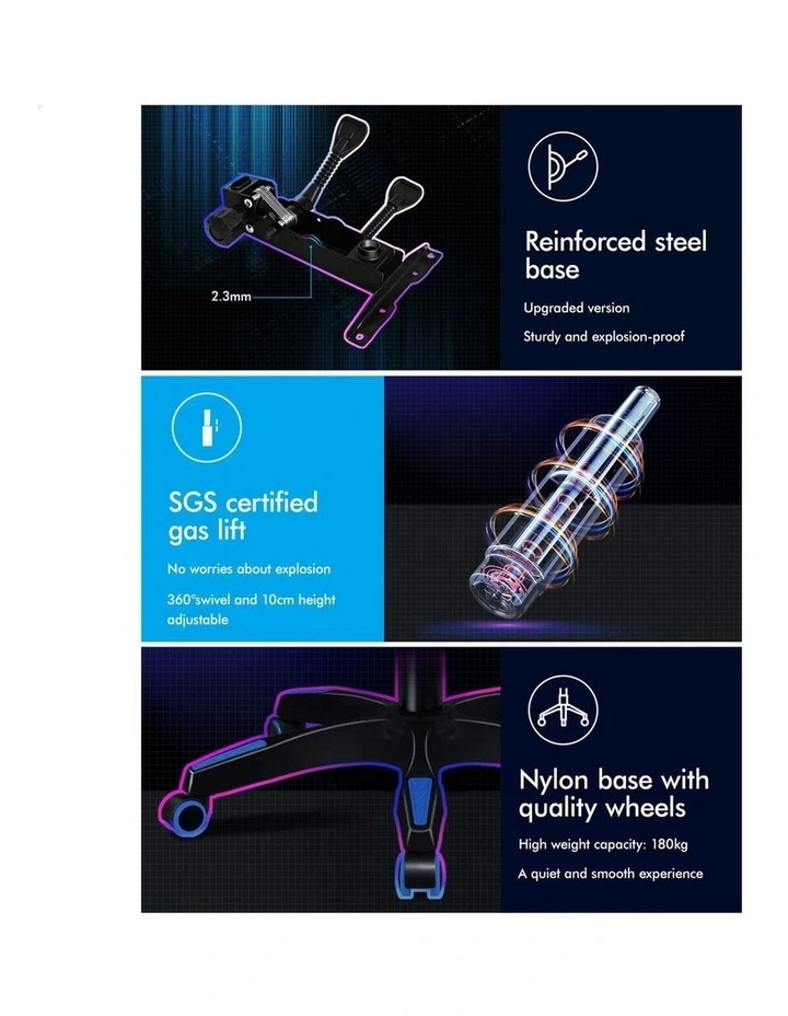 Gaming Chair in Multi image 7