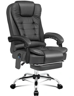 8-Point Massage Office Chair in Grey