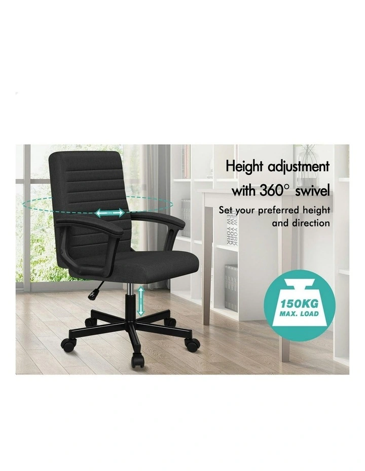 Executive Office Chair in Black image 2