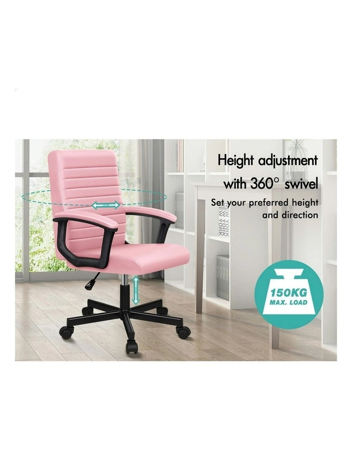 Executive Office Chair in Pink image 2
