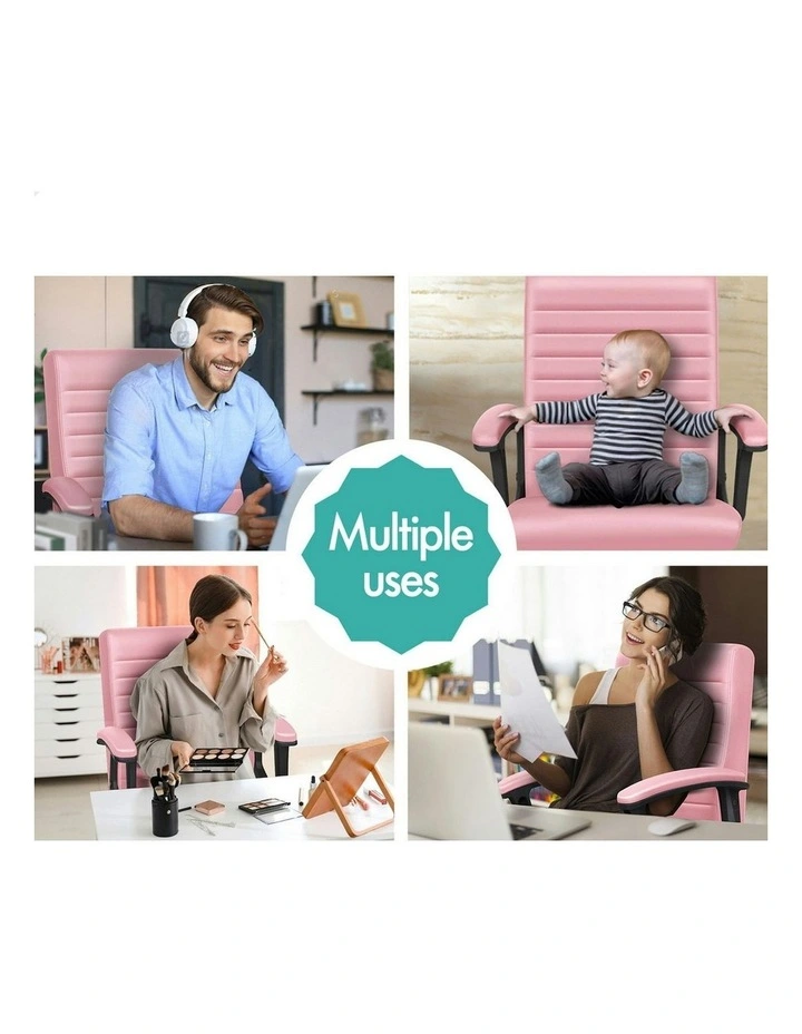 Executive Office Chair in Pink image 3