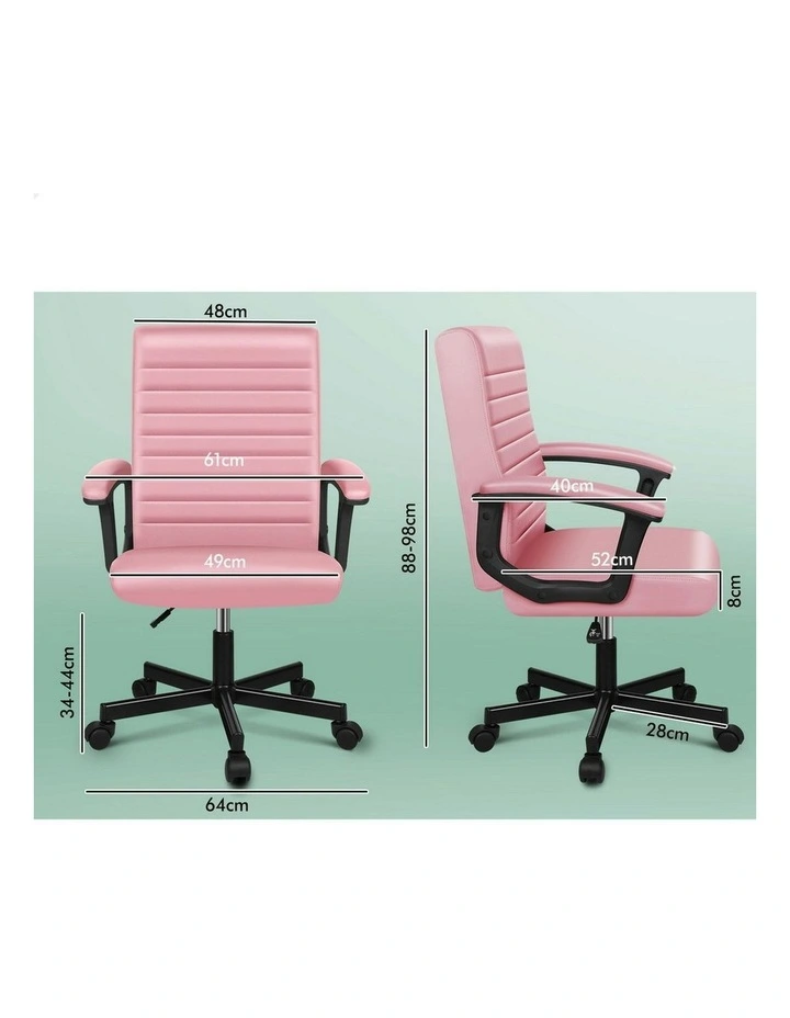 Executive Office Chair in Pink image 5