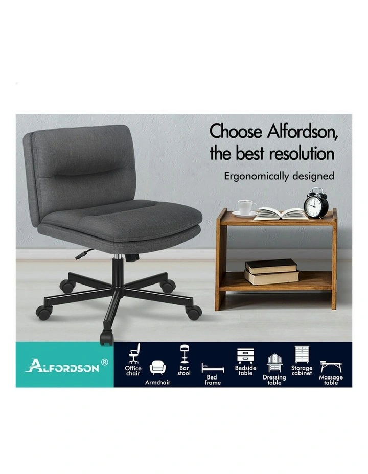 Office Desk Chair in Grey image 2