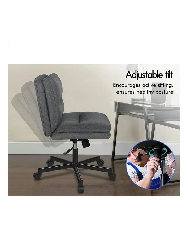 Office Desk Chair in Grey image 4