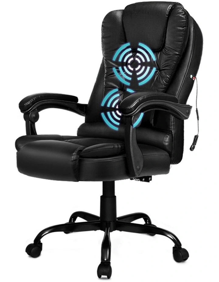 Massage Office Chair in Black image 1