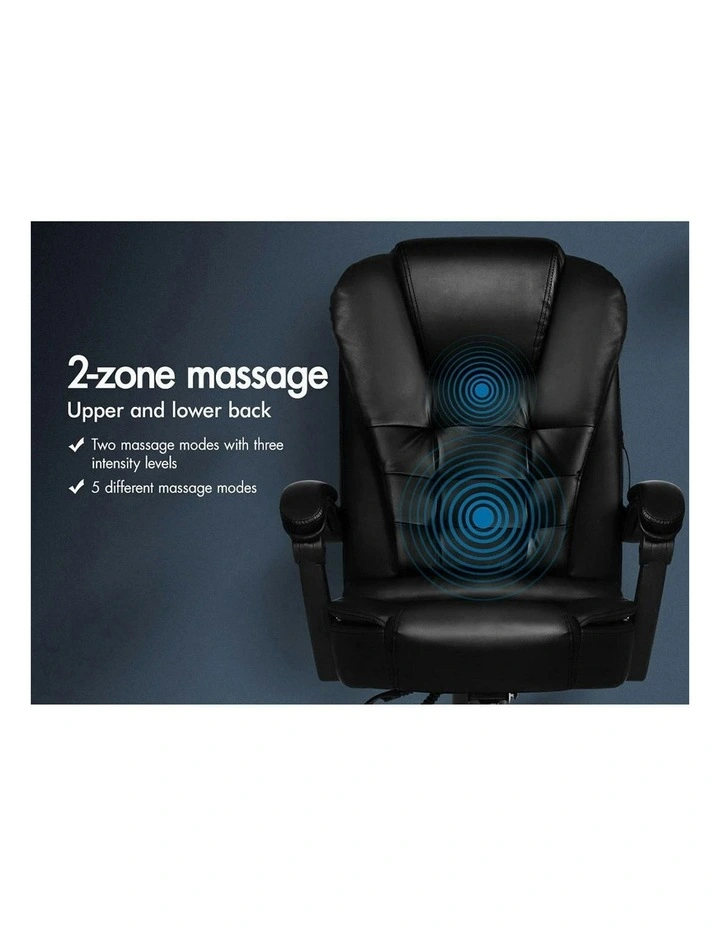 Massage Office Chair in Black image 3