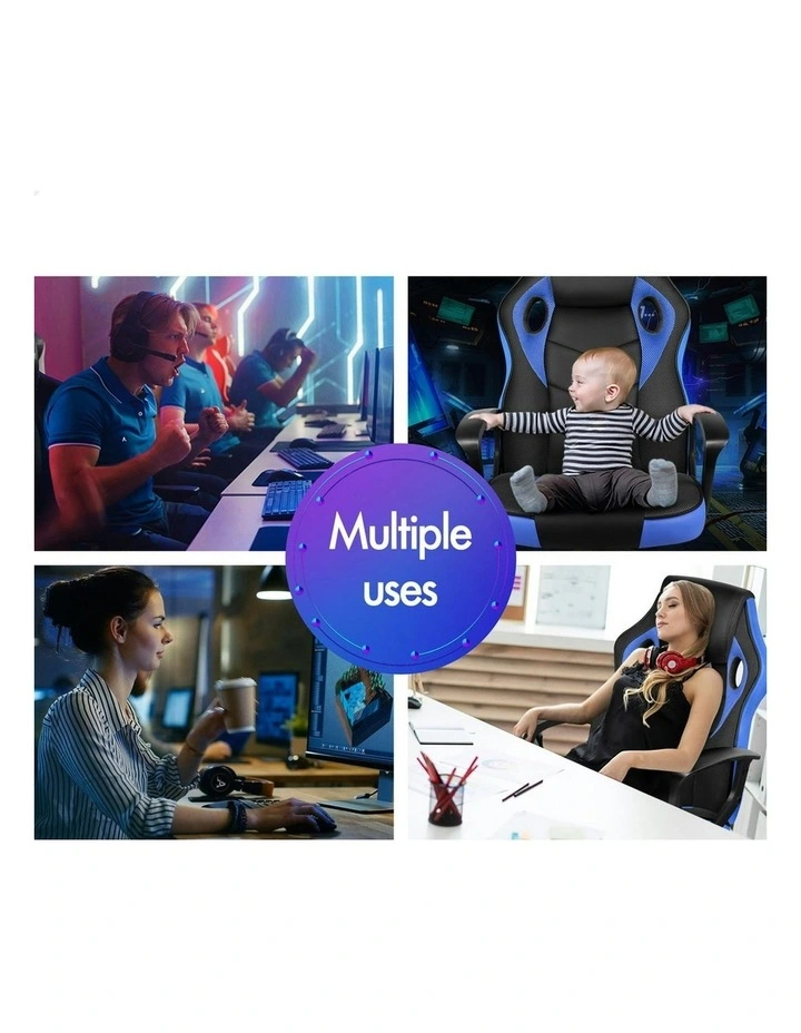 Gaming Chair Office Executive in Blue image 3