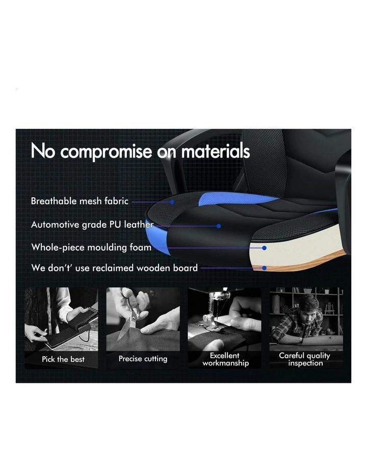 Gaming Chair Office Executive in Blue image 4