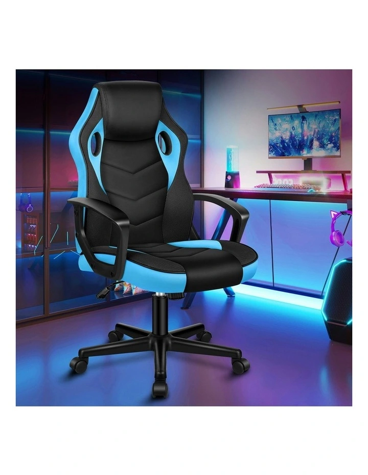 Gaming Chair Office Executive in Light Blue image 7