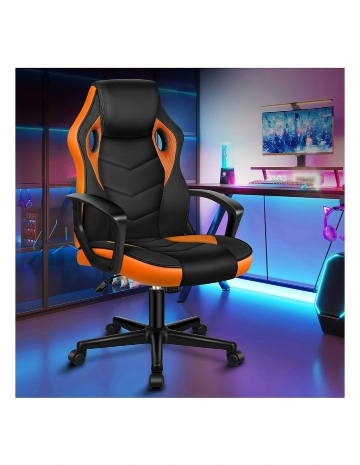Office Executive Gaming Chair in Orange image 7