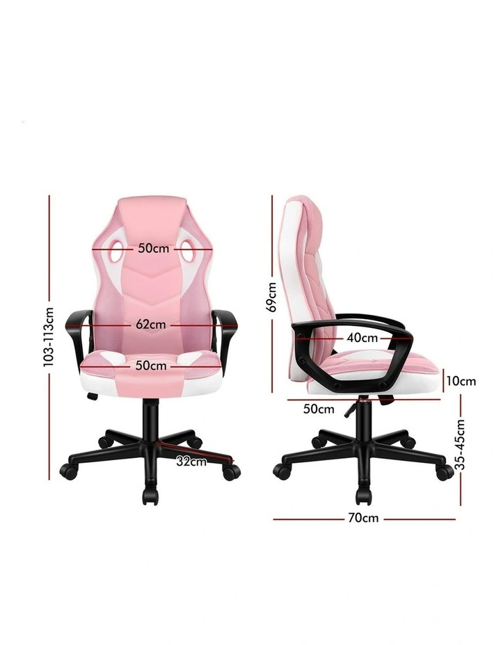 Office Executive Gaming Chair in Pink image 6